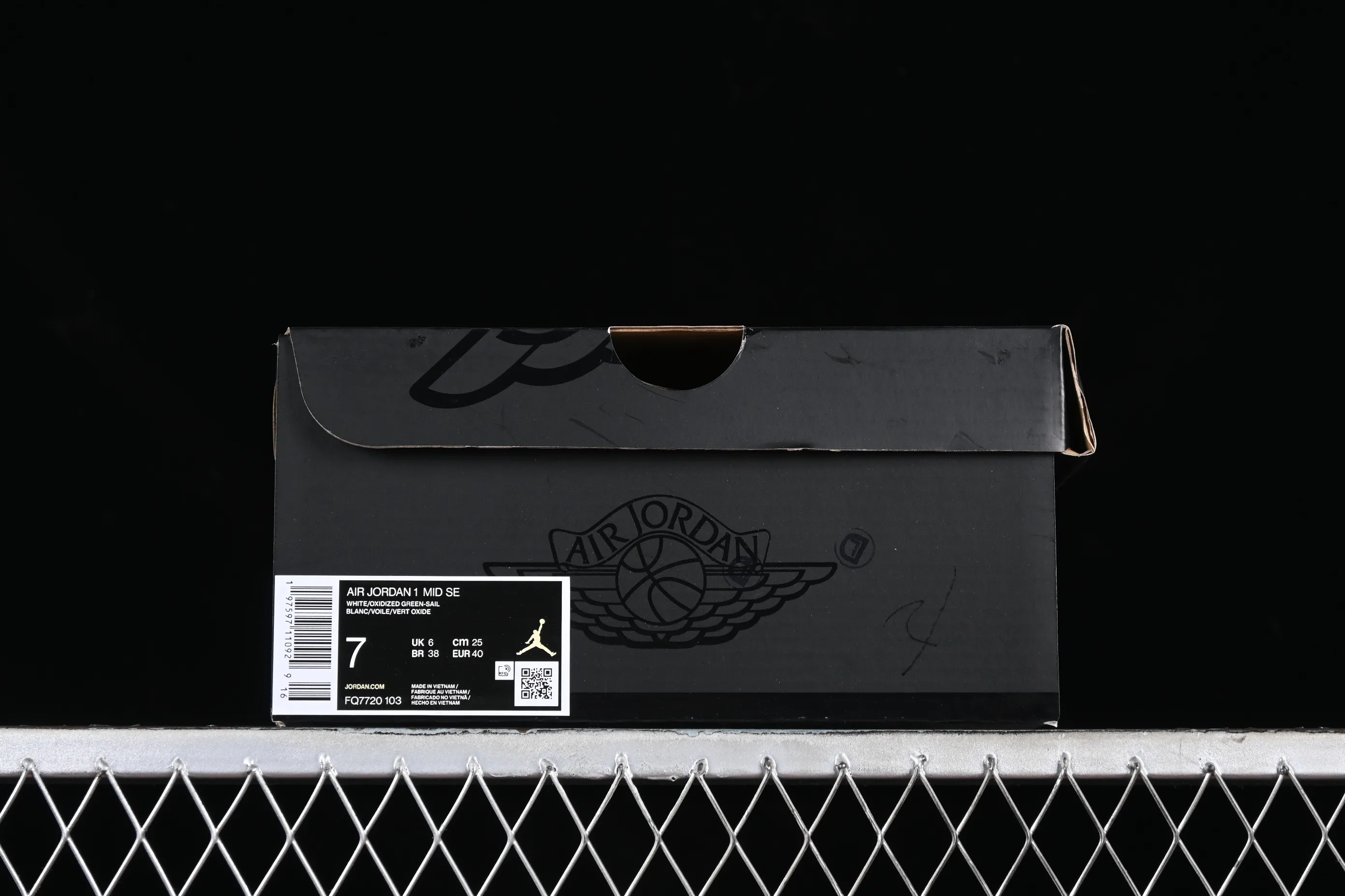 All Categories Air Jordan Jordan Series Basketball Shoes Air Jordan 1 Mid Air Jordan 1 Mid "Oxidized Green" AJ1 Joe 1 Oxidized Green Zhongbang Basketball Shoes FQ7720-103